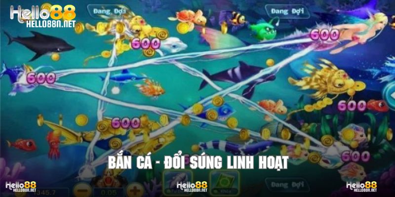 Người chơi được phép điều chỉnh vũ khí để phù hợp với mục tiêu